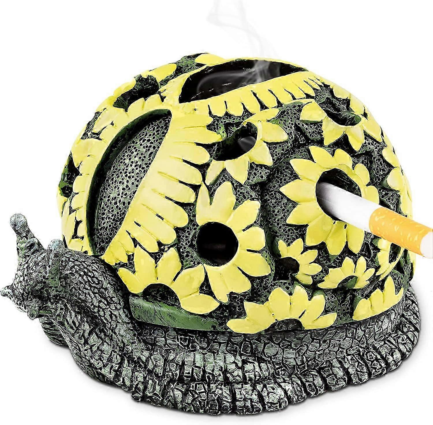 Creative Snail Ashtray Craft Decoration