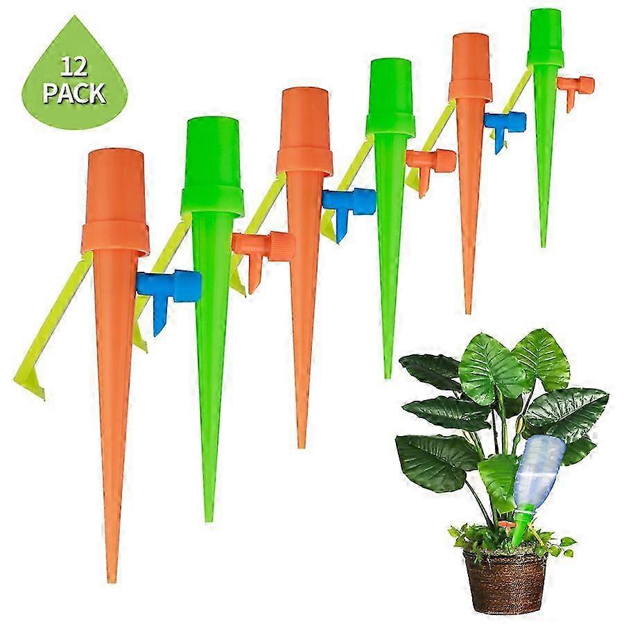 2025 Automatic Garden Watering Solution - 12pcs Adjustable Flow Drip Devices