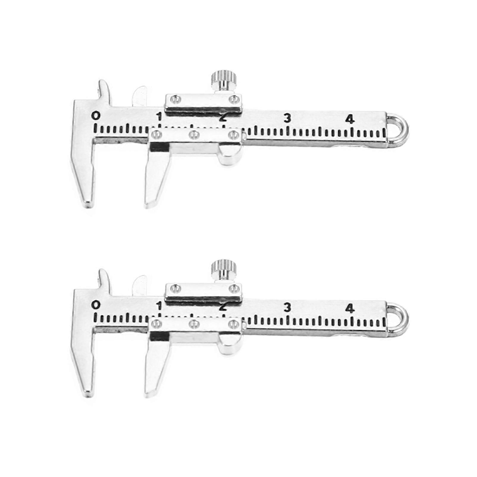 Miniature Vernier Calipers, Versatile Decorative Items for DIY and Mini House Layouts