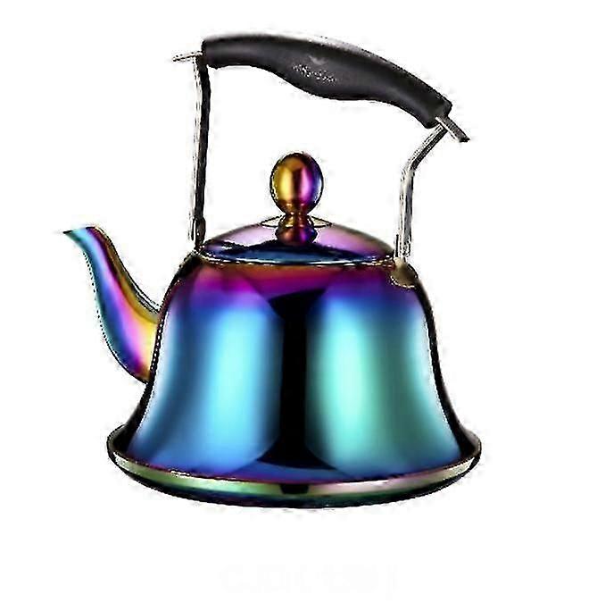 Visslande vattenkokare för gasspis Bouilloire1L/1.5L/ 2L Visselpipa Teflaska i rostfritt stål|vattenkokare