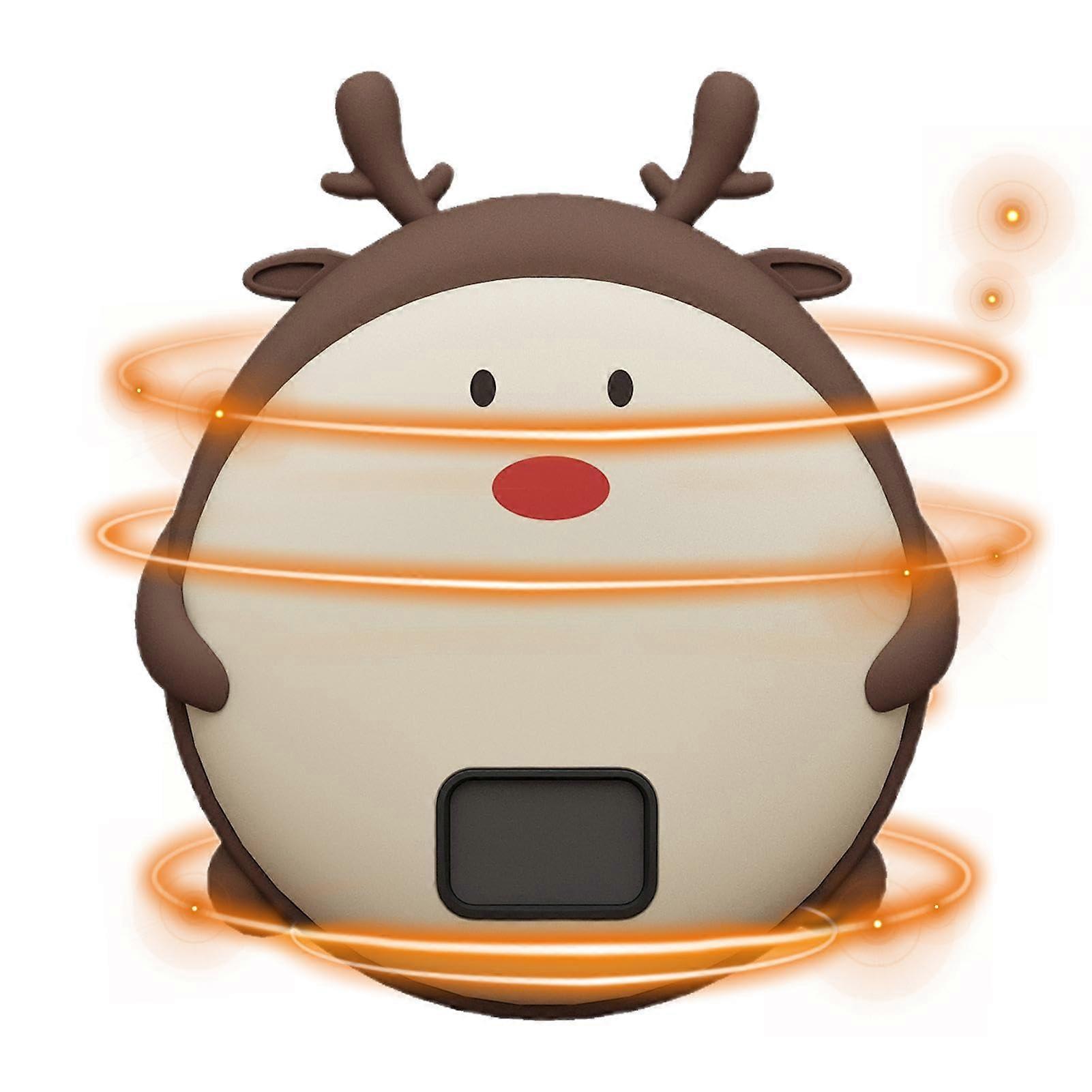 Electric Hand Warmer for Camping, Reusable Heating in Cute Deer Design, Quick Heat with 2 Temperature Settings and Digital Display