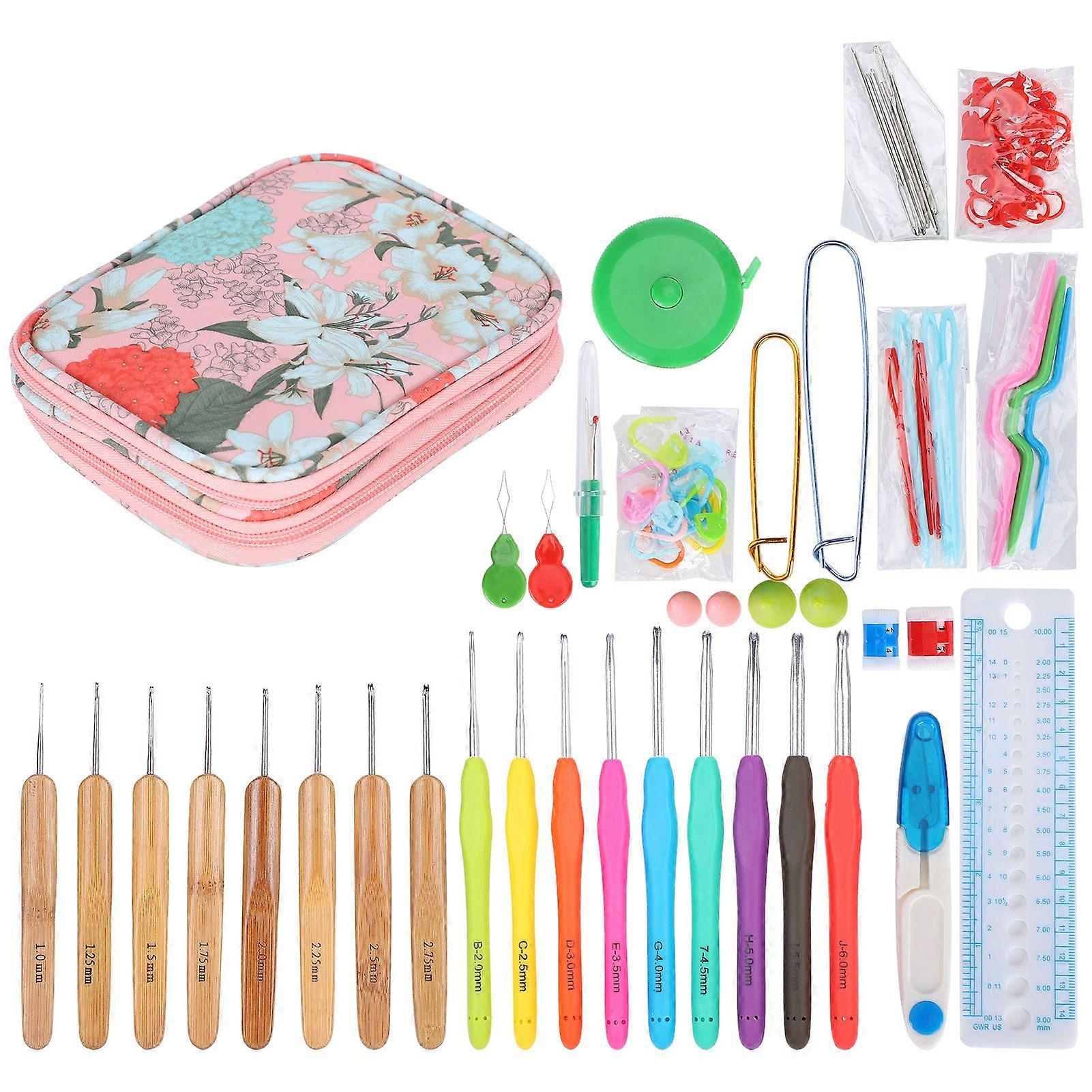 2025 Latest Model  Crocheting Needle Colored TPR Soft Handle Knitting Crochet