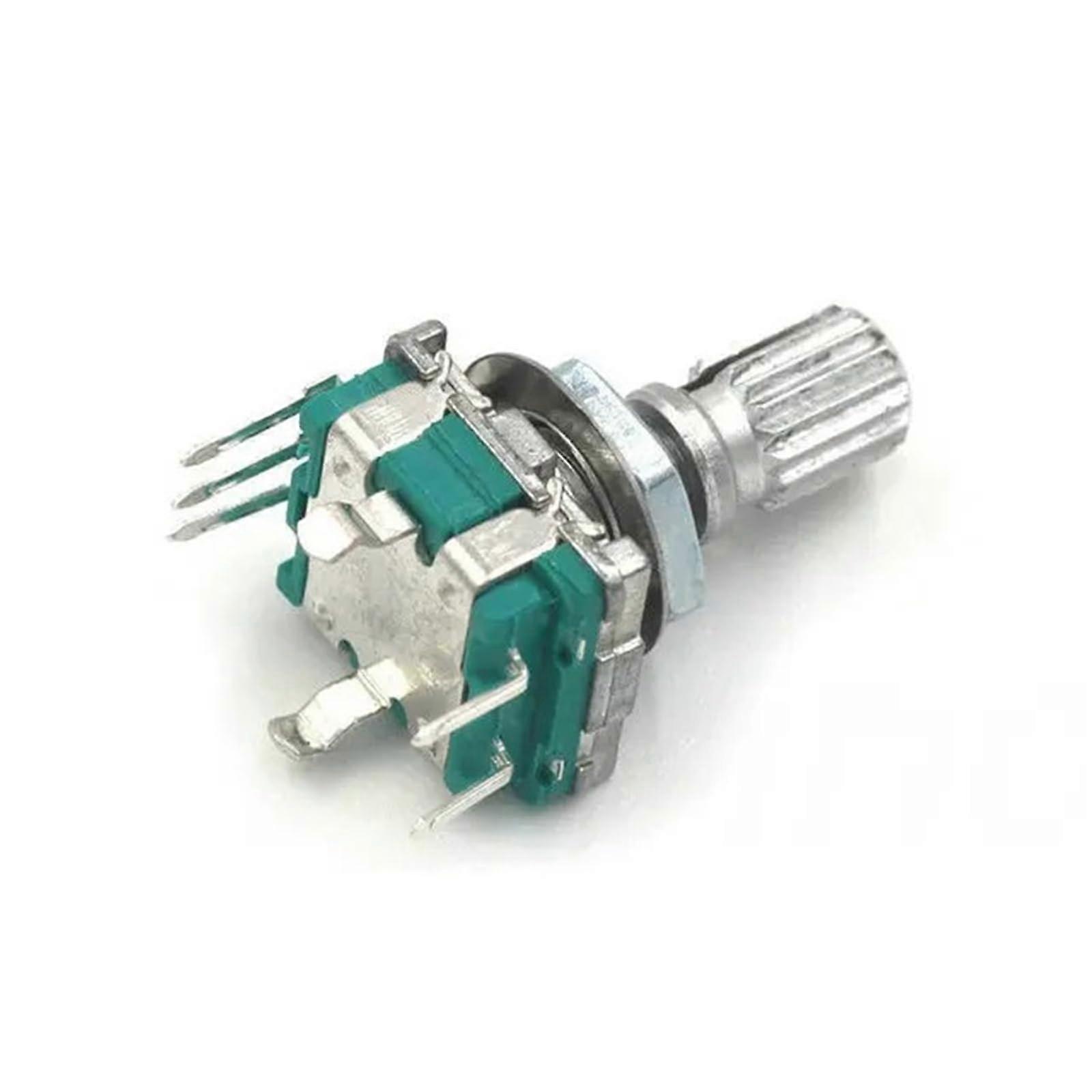 Half Plum Axis Rotary Encoder EC11 5Pin With Switch Digital Potentiometer Handle Length 15mm 20mm