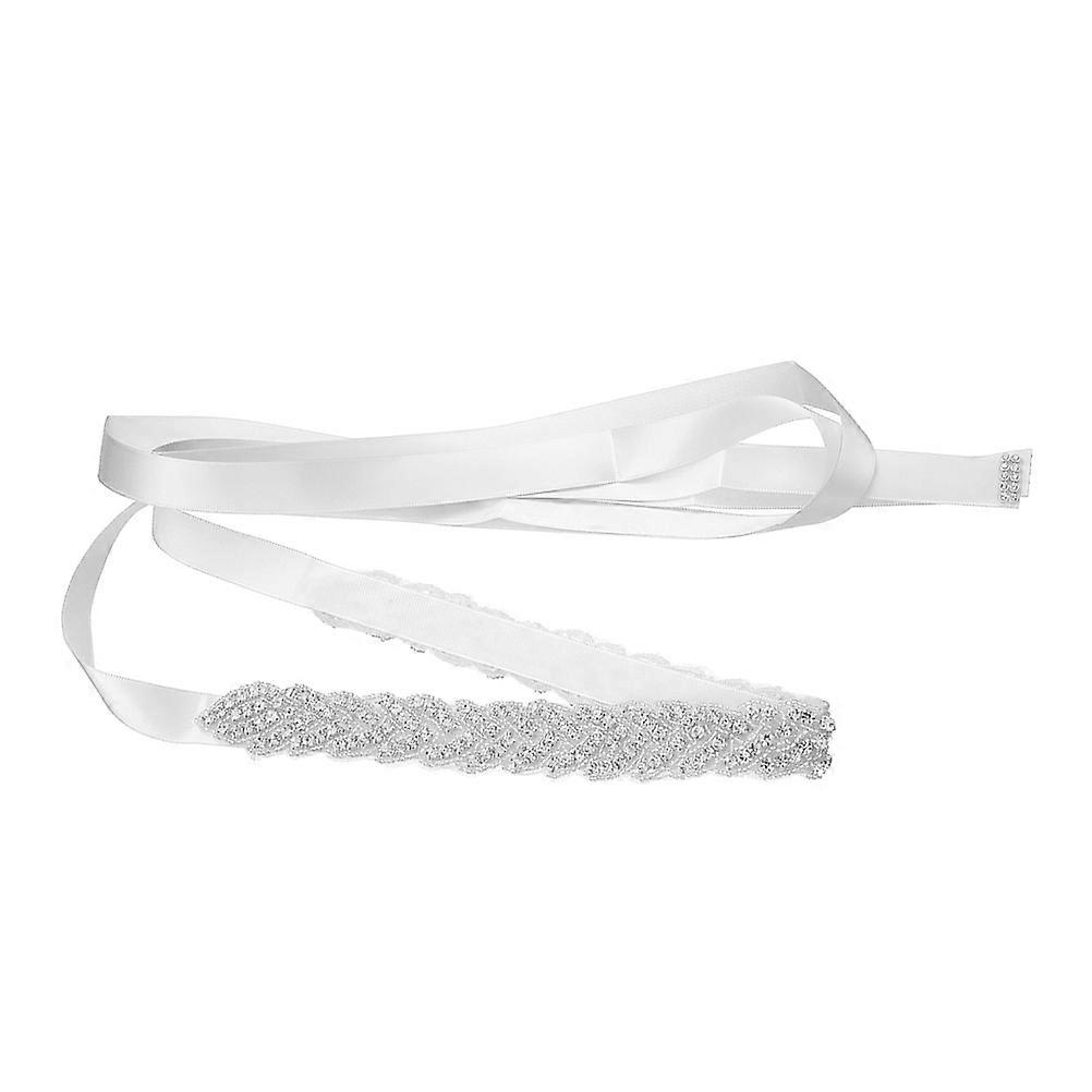 Elegant Bridal Belt, Crystal Adorned for Wedding and Parties