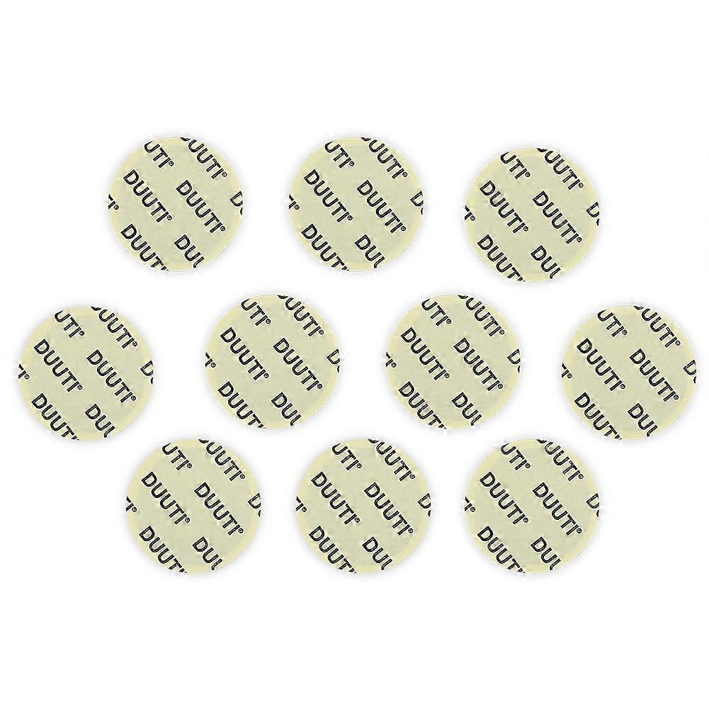 10Pcs Bicycle Tire Patches Glueless Adhesive Patches Bike Repair Tool Accessory