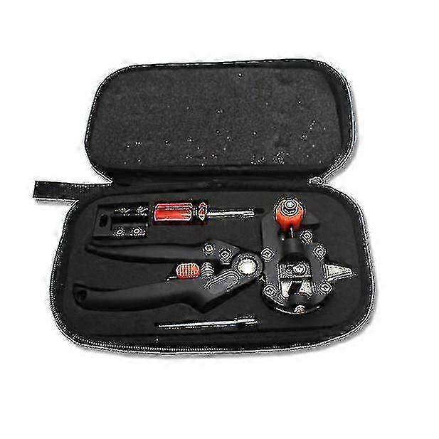 芝刈り機、移植ツール、植物枝、ブドウ、果樹、パッケージ付き剪定はさみ、ガーデニング用(ブラック)