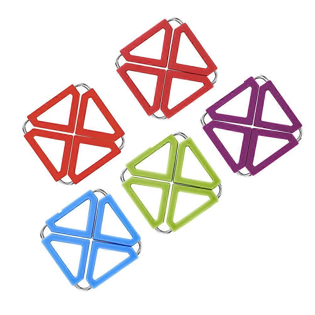 Heat Resistant Table Mats Square Trivet Mat Kitchen Utensils 5 Pcs