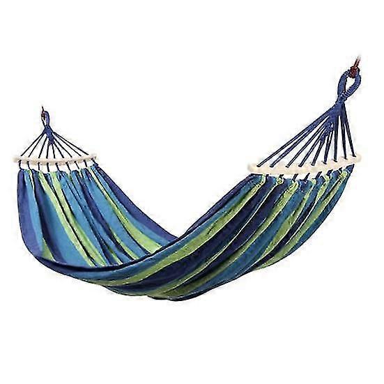 Portable Camping Hammock Single Hanging Bed Wear Resistant Strong Load-bearing Easy to Install Anti-rollover Hammock
