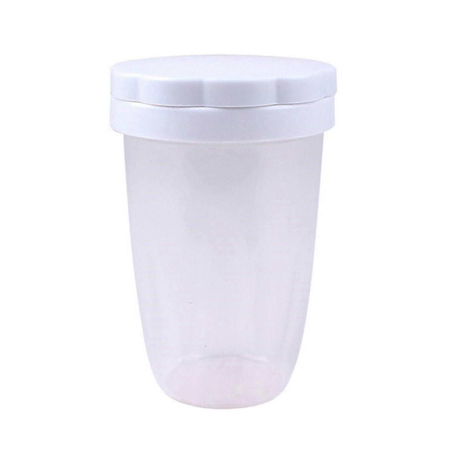 Flour Dispenser Glass Efficient Flour Excavator Powder Sugar Shaker with Lid Flour Sieve Versatile Baking Tool