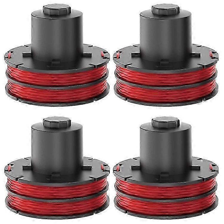 4-Pack Replacement Spools for Electric Lawn Trimmers, Fits Models GTE 350/450/550 and Part Number 112966
