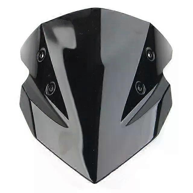 con Motorcycle Double Bubble Windshield Deflector Protector Wind Screen For Kawasaki Z400 2018 2019 2020 2021 2022 2023 Z 400