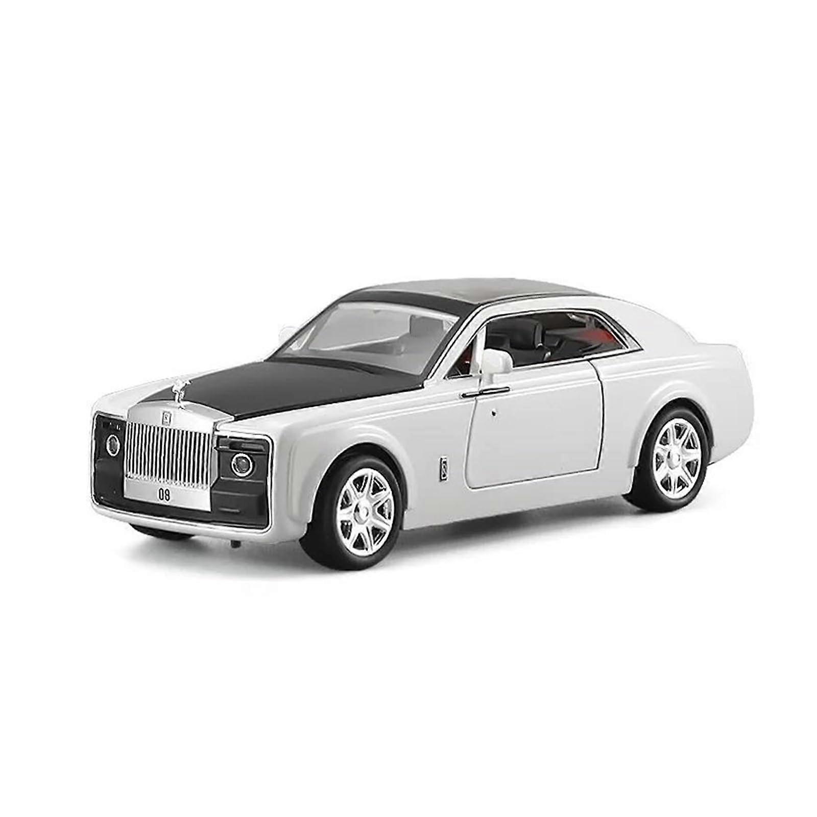 1:24 RollsRoyce Huiying Phantom Alloy Diecast Model (White)