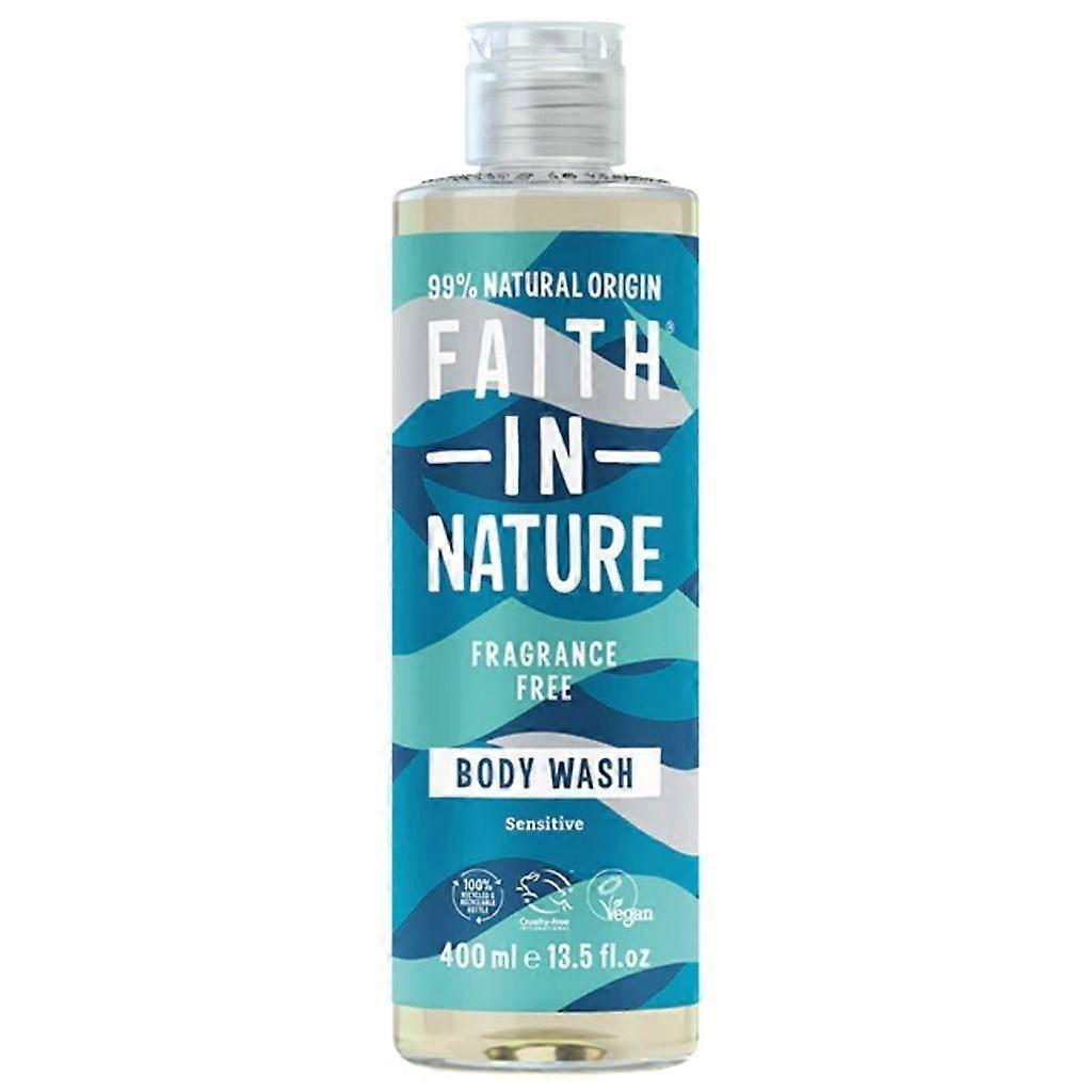 Faith in Nature Fragrance Free Body Wash 400ml
