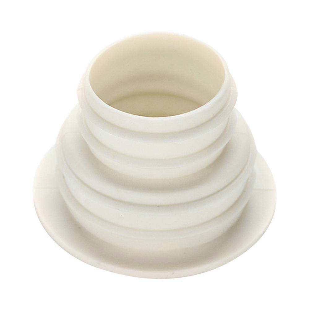 Washing Machine Drain Seal Round Closing Plug Deodorization Thermoplastic Rubber 4.8x3.8x5cm 2Pcs