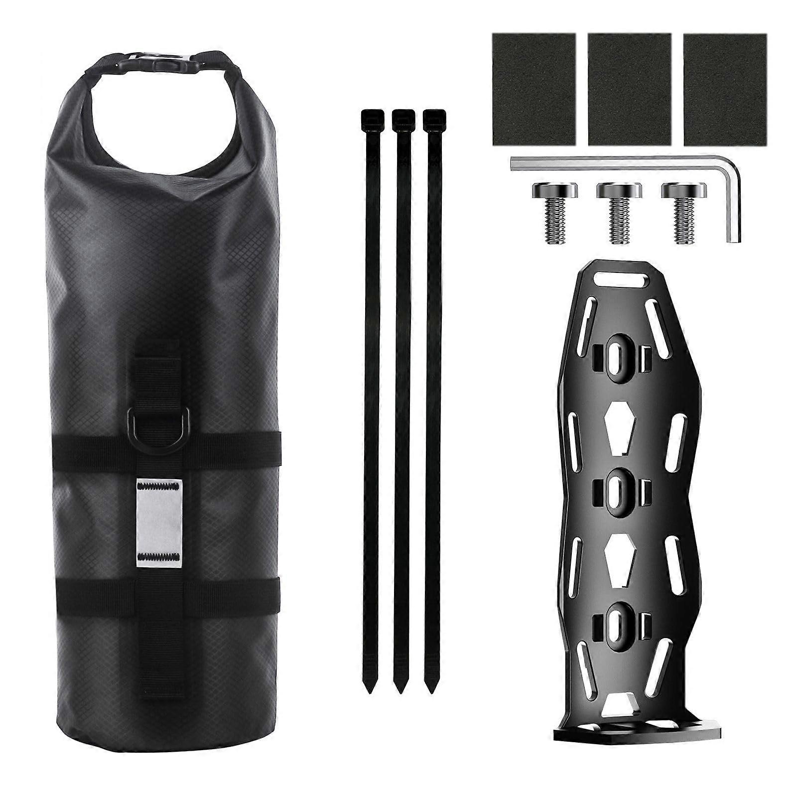 Waterproof bicycle bag with front rack, portable bicycle bag for panniers