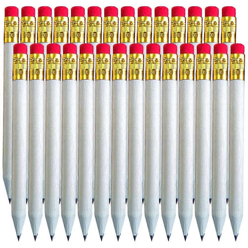 Mini Pencils Erasable Writing Pencils School Office Use Short Design 60Pcs
