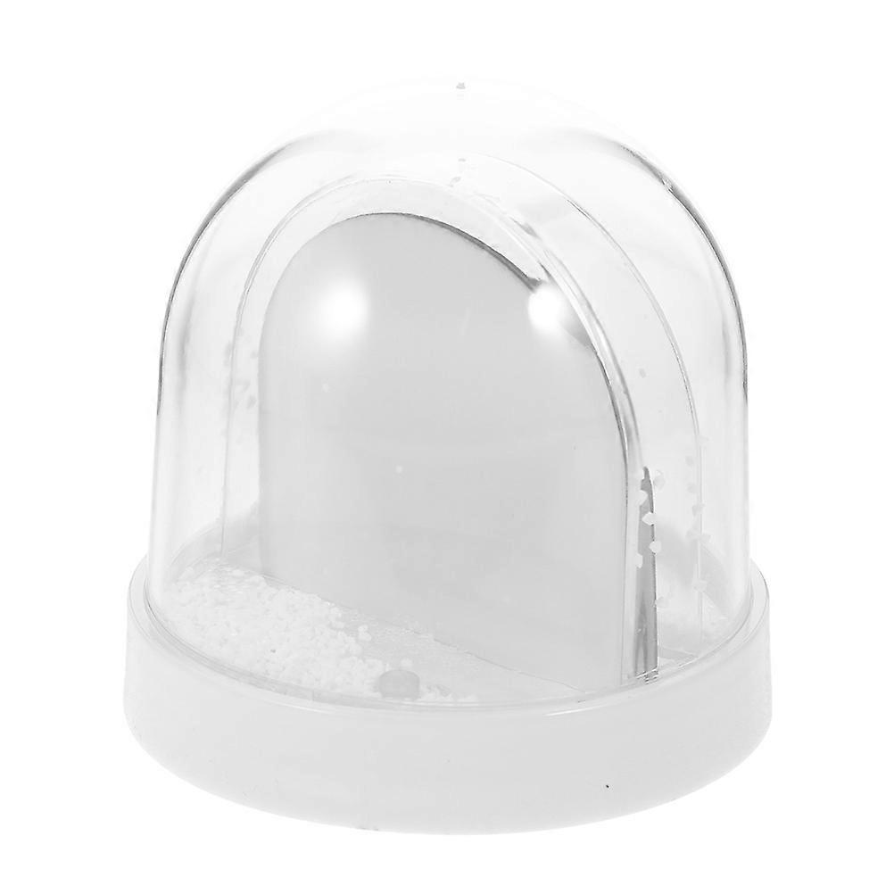Blank Photo Snow Globe Photo Display 9.00X9.00X8.50CM Globe Shape 1Set
