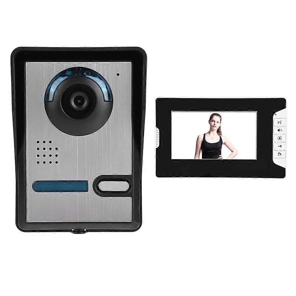 Video Door Doorbell Intercom Kit Night Vision Rainproof Smart Doorbell Kit