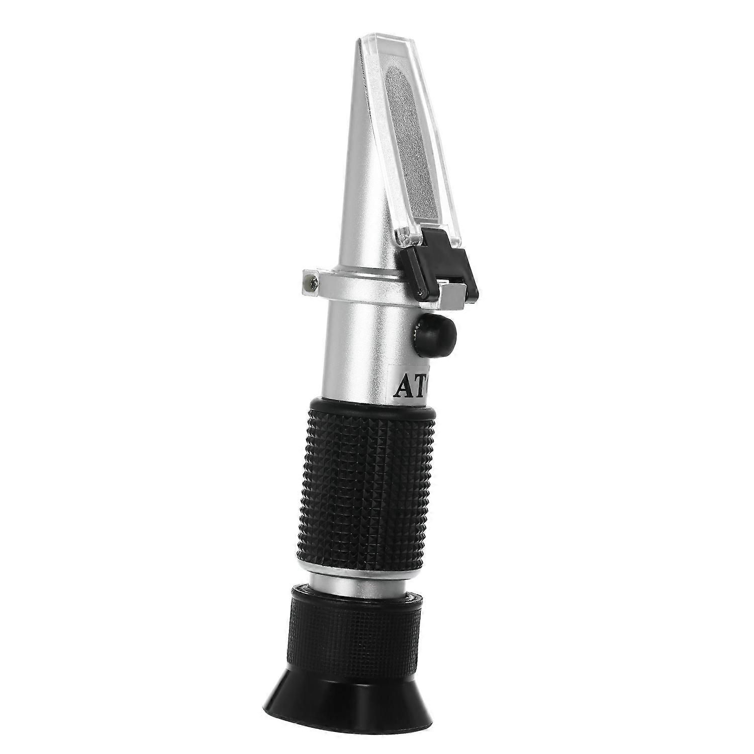 Refractometer for Checking Point, Concentration of Ethylene Glycol, Battery Acid Condition, Freezing Point Meter Coolant Antifreeze Tester