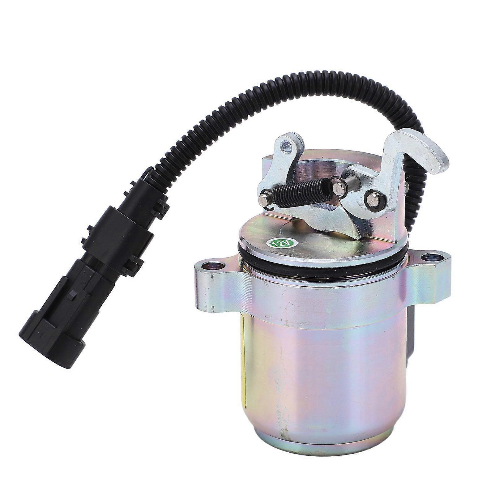 Fuel Shutoff Solenoid Valve 0427?2956 Shutdown Engine Control Stop Valve Replacement for Deutz F2L2011 BF3L2011 D3L2011 F3L2011