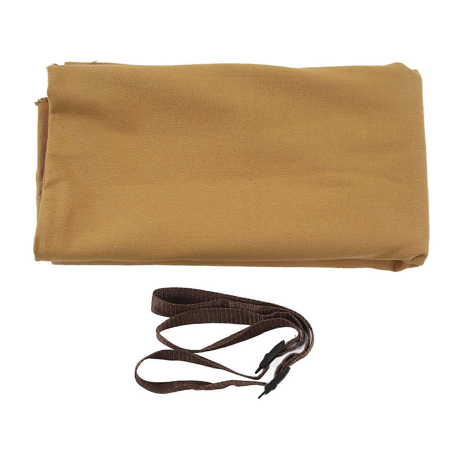 Udendørs Picnic Tæppe Strand Tæppe Vandtæt Foldbar Picnic Måtte Karamel Farve 151x147cm YMHC