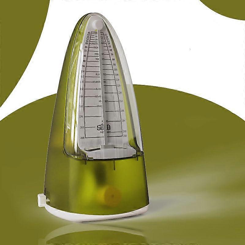 Mechanical Metronome Universal Metronome for Piano, Guitar, Violin, Drums and Other Instruments, Also Easy to Use for Children and Beginners, Yellow