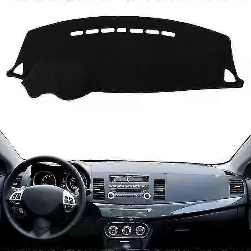 Car Styling Dashboard Cover Mat Dash Sunshade Carpet Fit For Mitsubishi Lancer EX 2008-2016 2017 Ralliart EVO X Interior Accessories