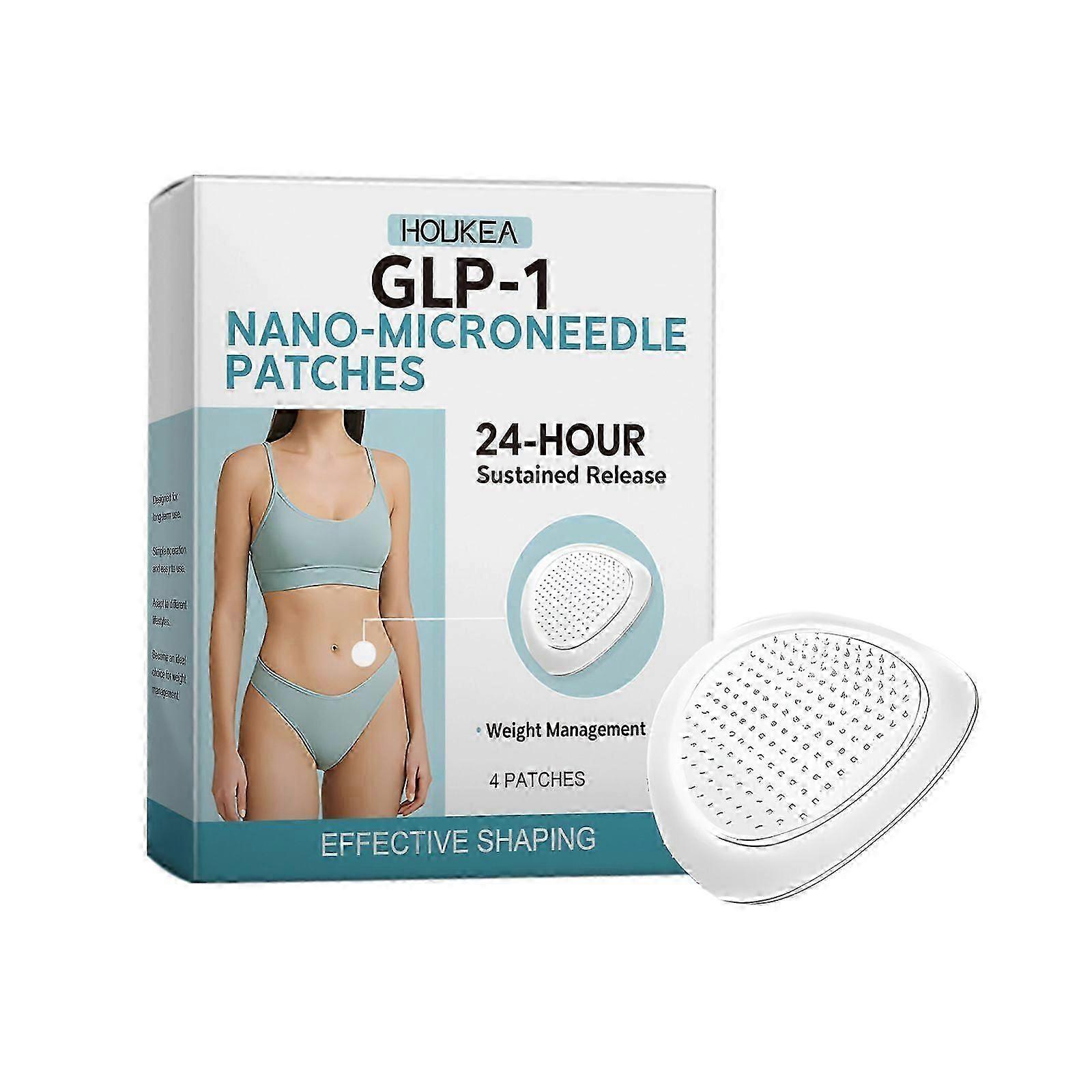 Nano-Microneedle Patches, Firming Skin and Body Shaping Care Patch, Natural Nano Micro Needle Plaster Promotes Body Contour
