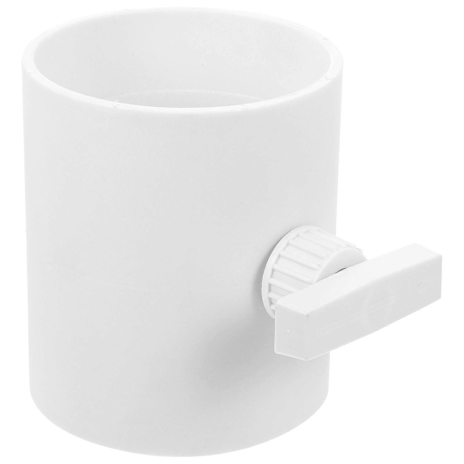 Adjustable PVC Air Duct Damper, Versatile Extractor Fan Vent Valve for Efficient Airflow Control in Residential and Industrial Applications, Low