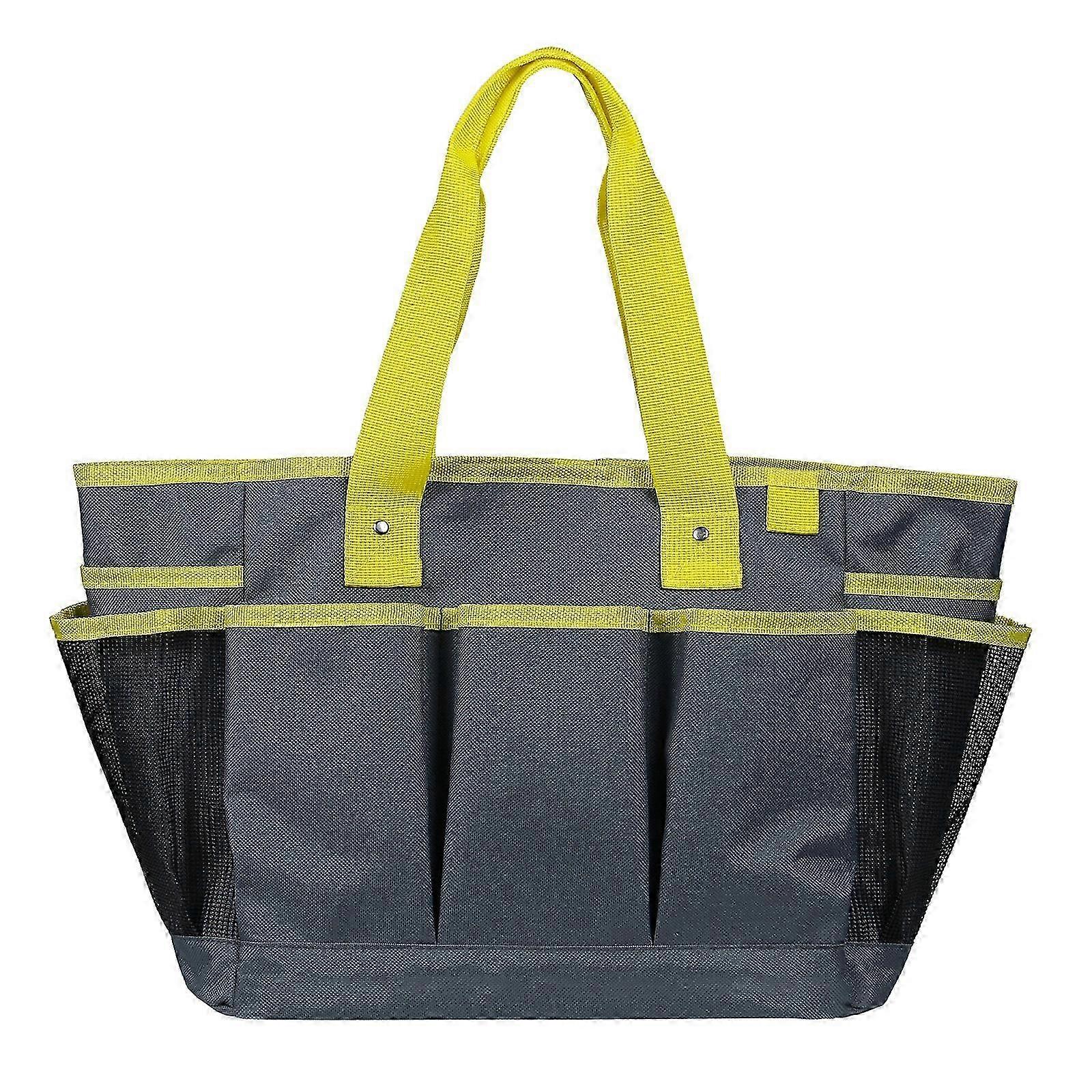 2025 Canvas Tool Storage for Gardeners, Professional Gardening Caddy with Durable Waterproof Oxford Cloth, Portable Multi-Pocket Organizer for Easy To