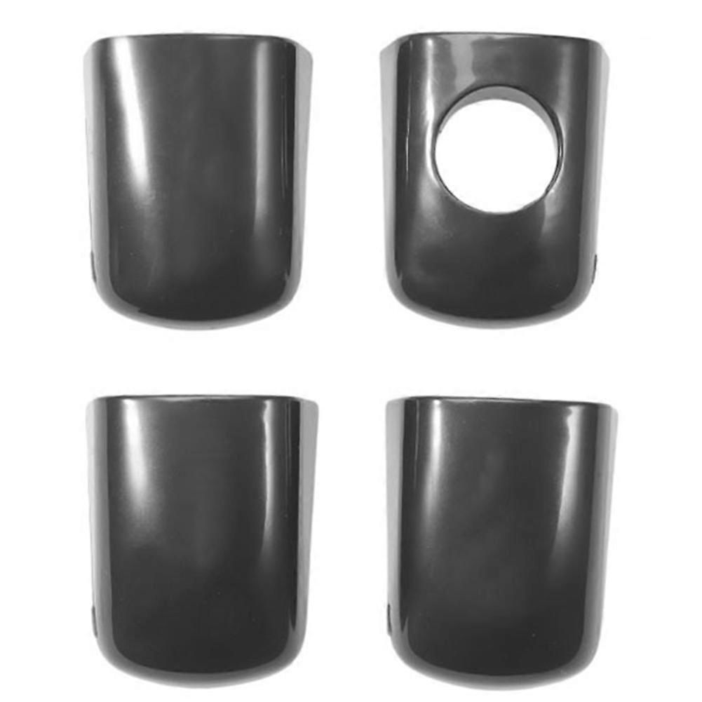 4Pcs Door Handle End Cover Cap Trim Set Front Rear 9101GG 9101JS 9101JR 9101GE for Citroen Berlingo C3 Picasso C4