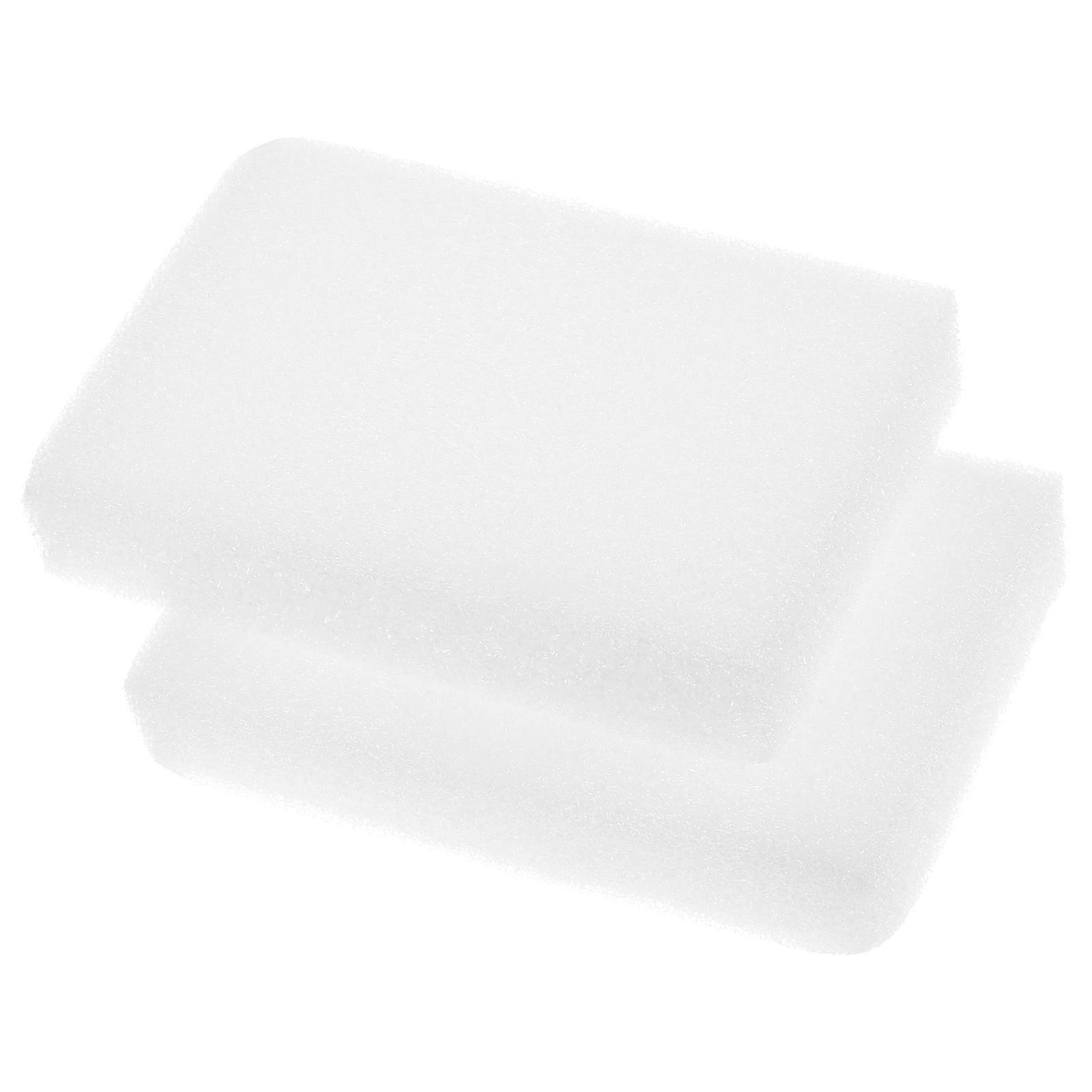 White Foam Needle Felting Mat   2pcs Antislip Craft Cushion for Stable Workspace, Elastic Shock Absorbent Pad for Wool Felting Projects in Office and