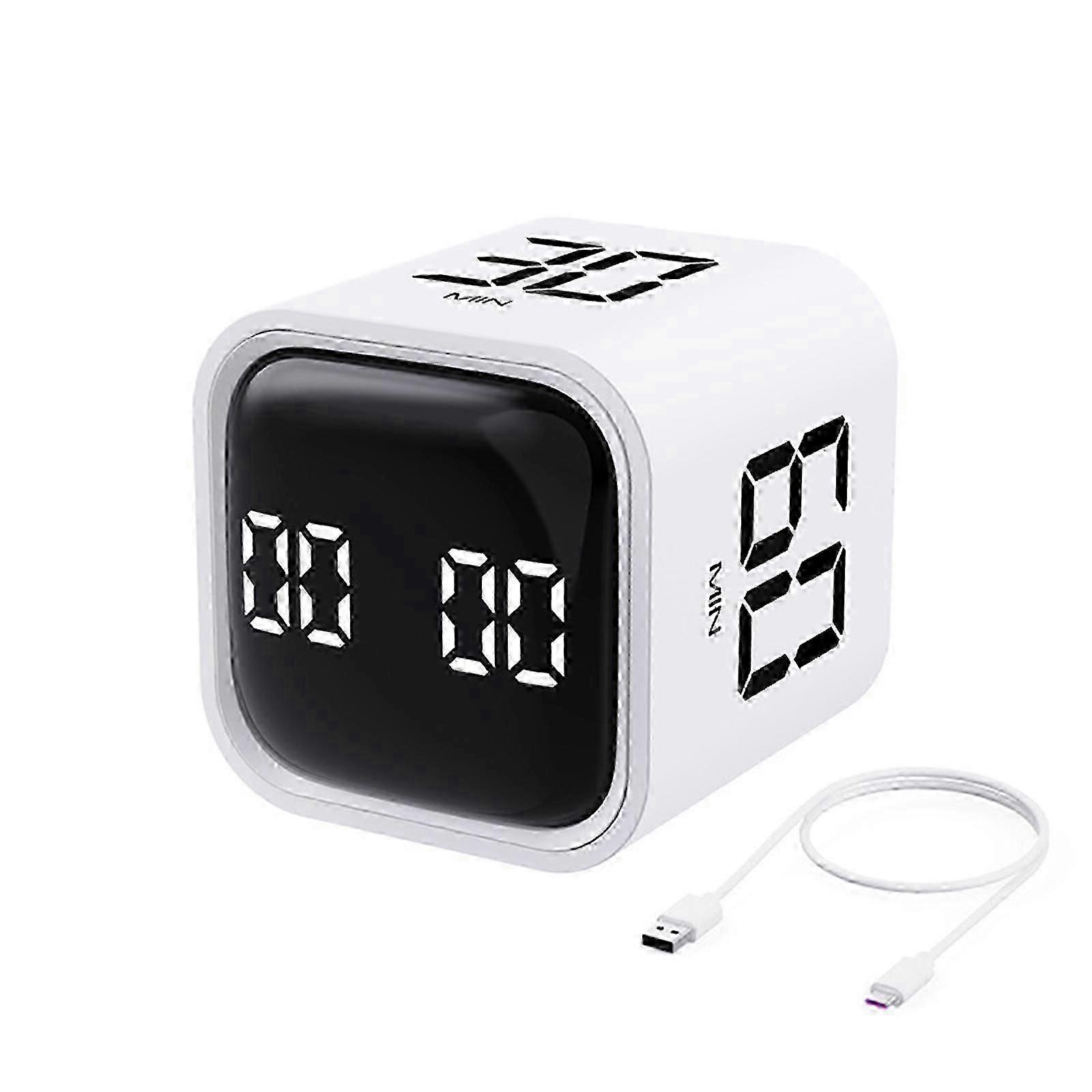 2025 Latest Model Countdown Settings 5-10-30-60 Minutes Cube Timers Kitchen Timer Child St
