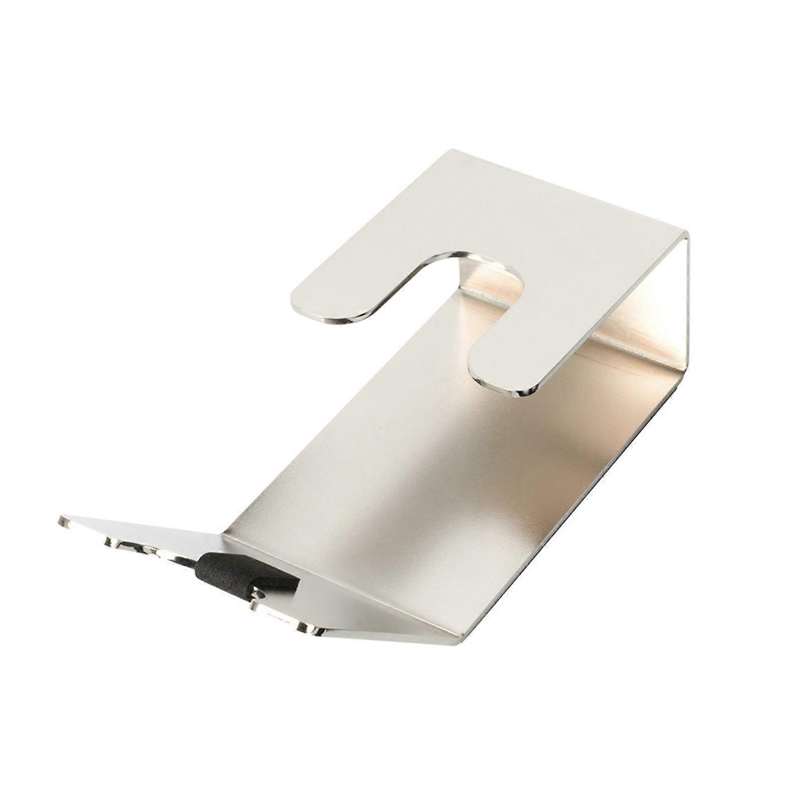 Espresso Portafilter Holder Stand Coffee Machine Accessories Coffee Portafilter Rack for Single Double Spout Handles  Silver