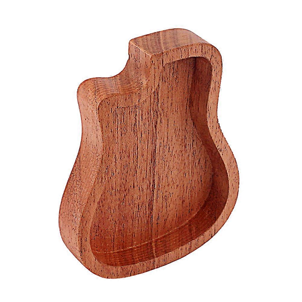 Light Brown Guitar Pick Case – Portable Storage Box for Easy Access, Protection Against Dirt and Scratches, Ideal Accessory for Musicians