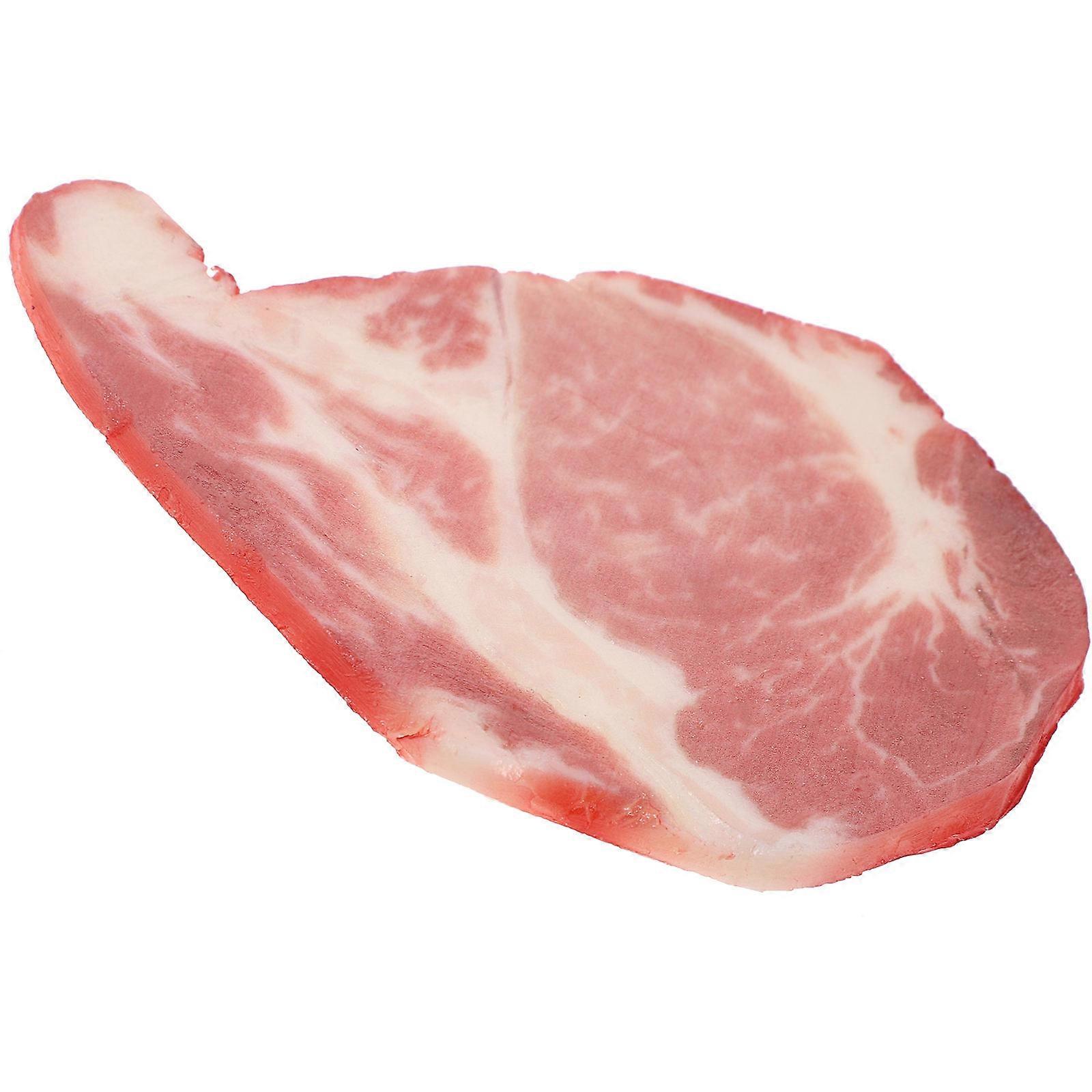 Simulated Food Fake Meat Model Realistic Design Perfect For Photography Props 1Pack