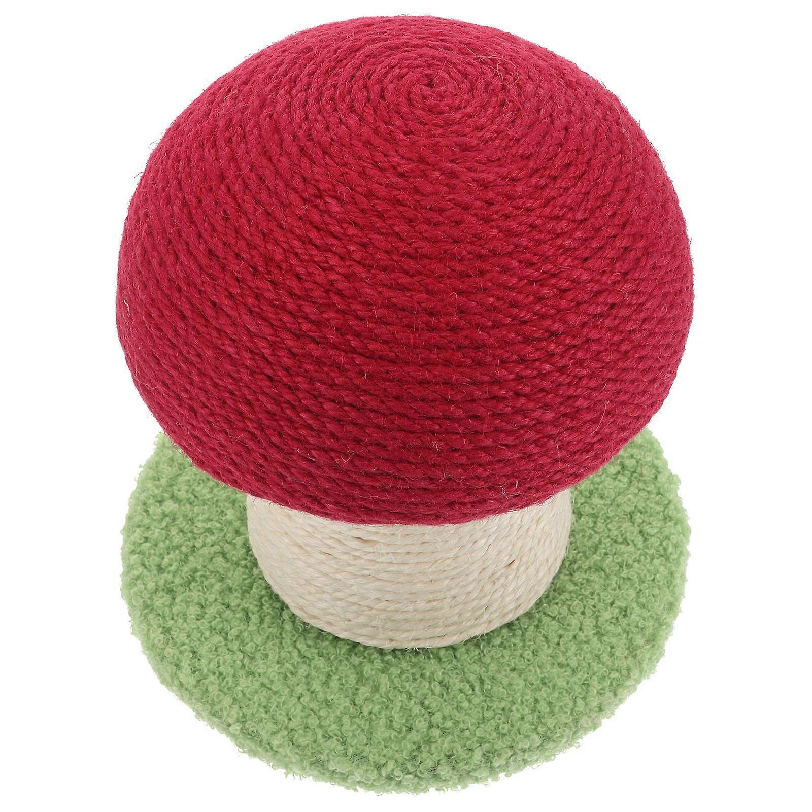 Sisal Cat Scratching Post With Square Base Suitable For Indoor Cats Fun And Whimsical Style 1Pack Encourages Healthy Scratching