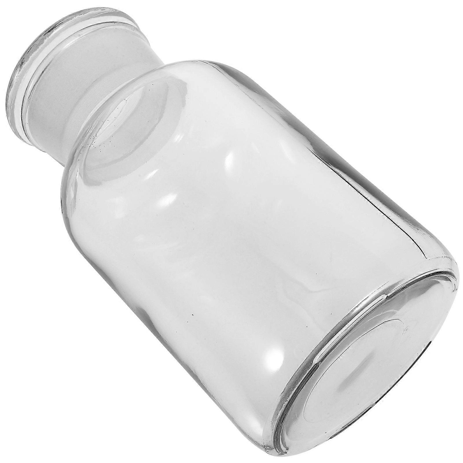 Large Glass Storage Jar Airtight Sealed Clear Coffee Bean Cookies Candy Jar