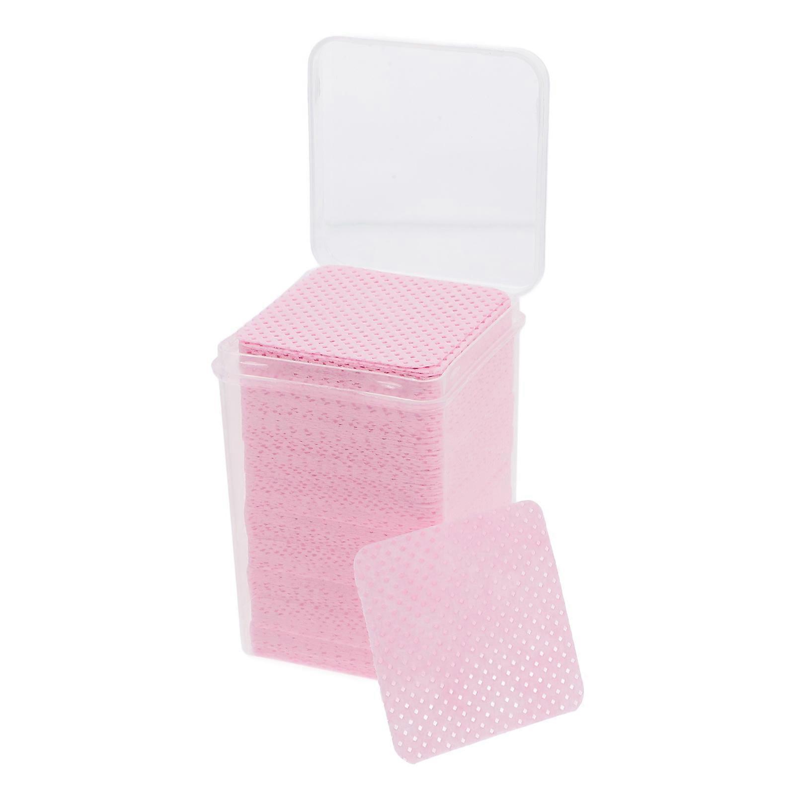 Nail Care Towels Nail Polish Removal Wipes Salon Use Square Practical Design 400 Pieces