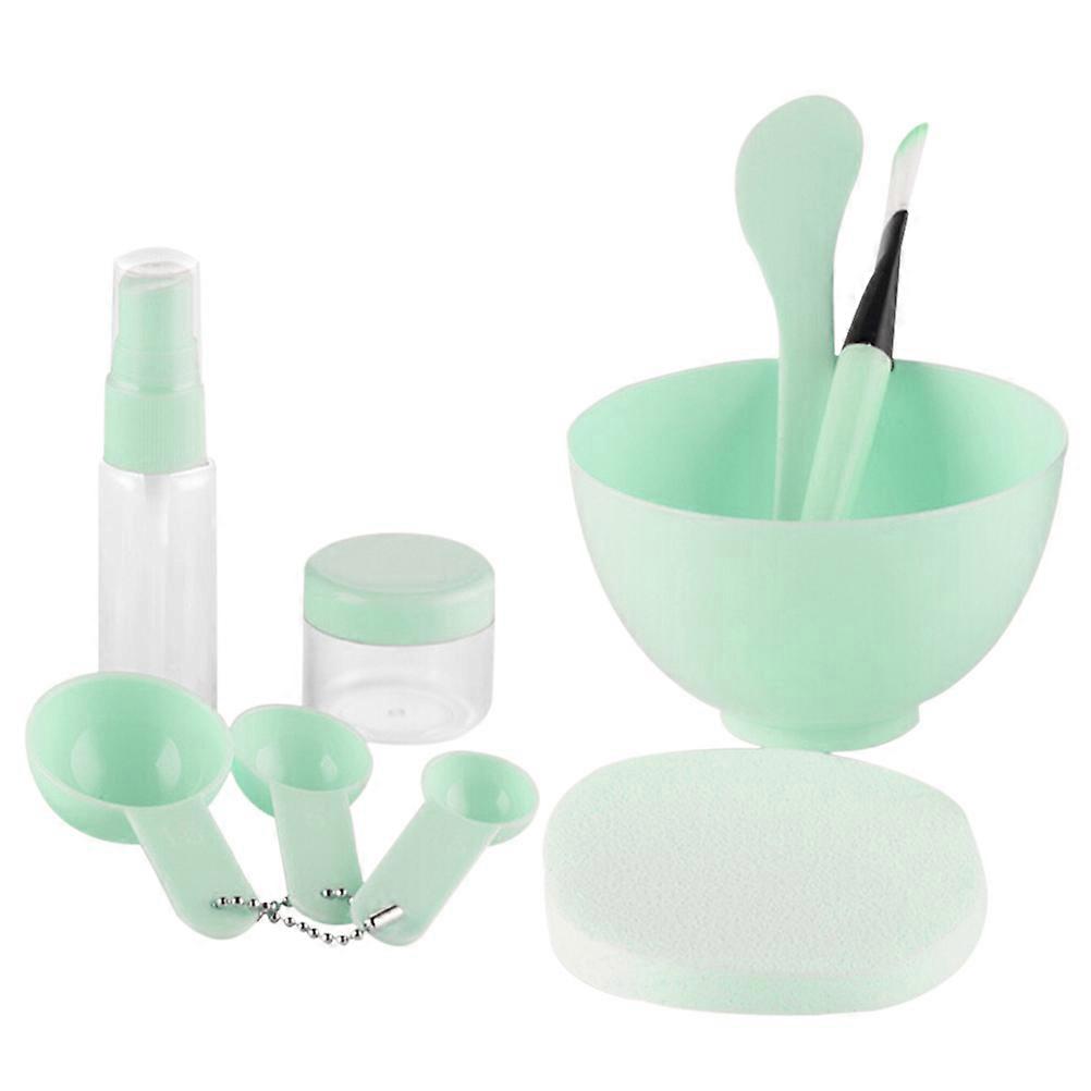 Facemask Mixing Tools Applicator Brush Diy Users Moderate Size 9Pcs