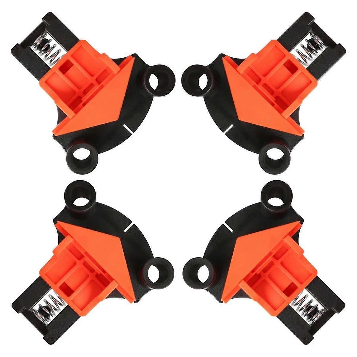 Winkelspanner 1/4PCS 90 Degree Corner Clamps Right Angle Joinery Tool for DIY Projects Frame Assembly Clips