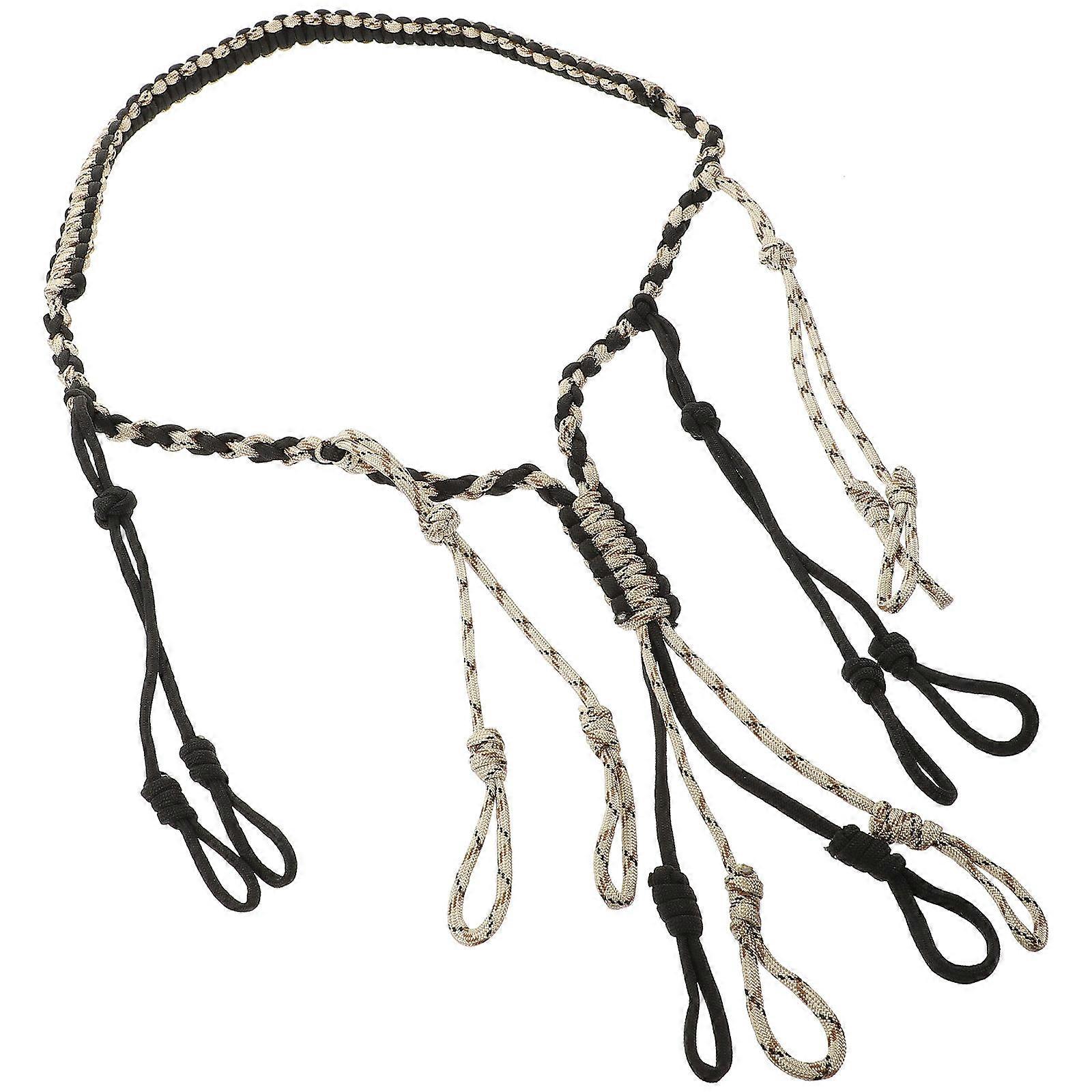 Durable Key Lanyard Hanging Rope with Whistle Cord for Hiking, Camping, Hunting, and Boating – Versatile Outdoor Sports Accessory