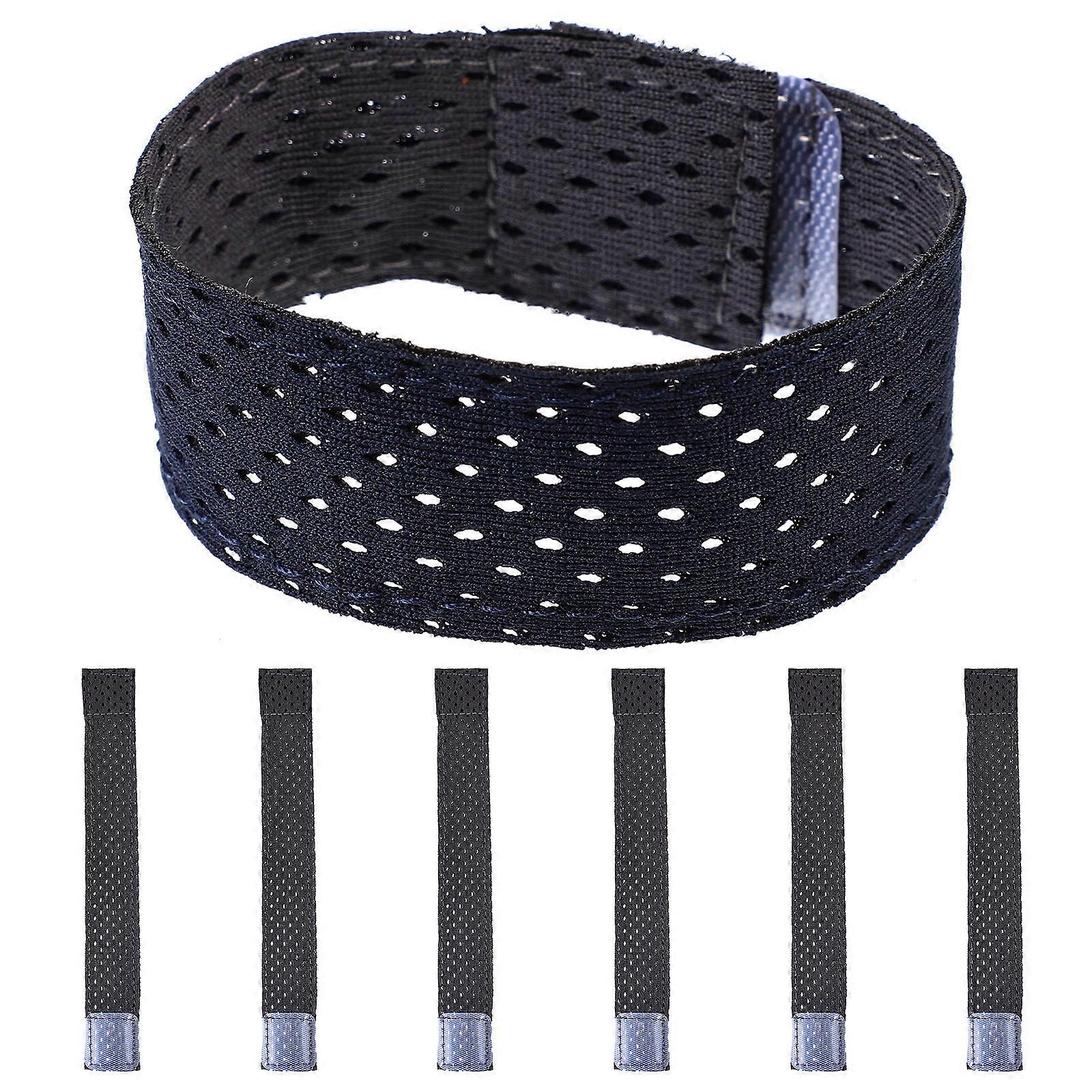 Cuff Straps For Clothing With Anti-slip Functionality Adjustable And Reusable 6Pcs Grey