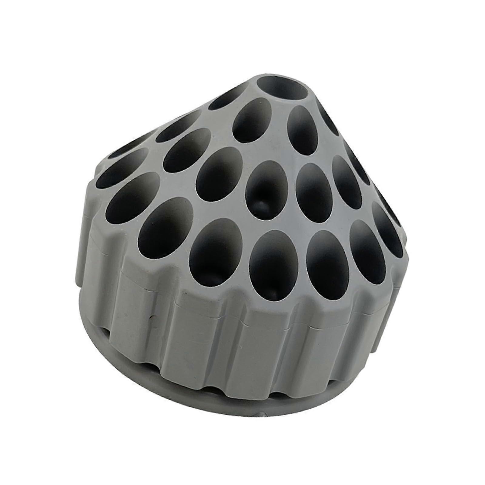 Plastic Organizers For Nail Tools 360-Degree Rotation Drill Bit Storage Case Grinding Tool Tip Stand