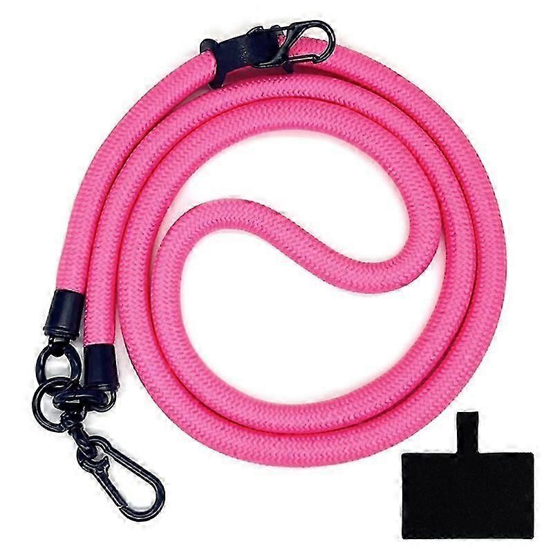 Type N 10mm Crossbody Phone Lanyard Polyester Anti-Lost Neck Hanging Strap with Tether Tab