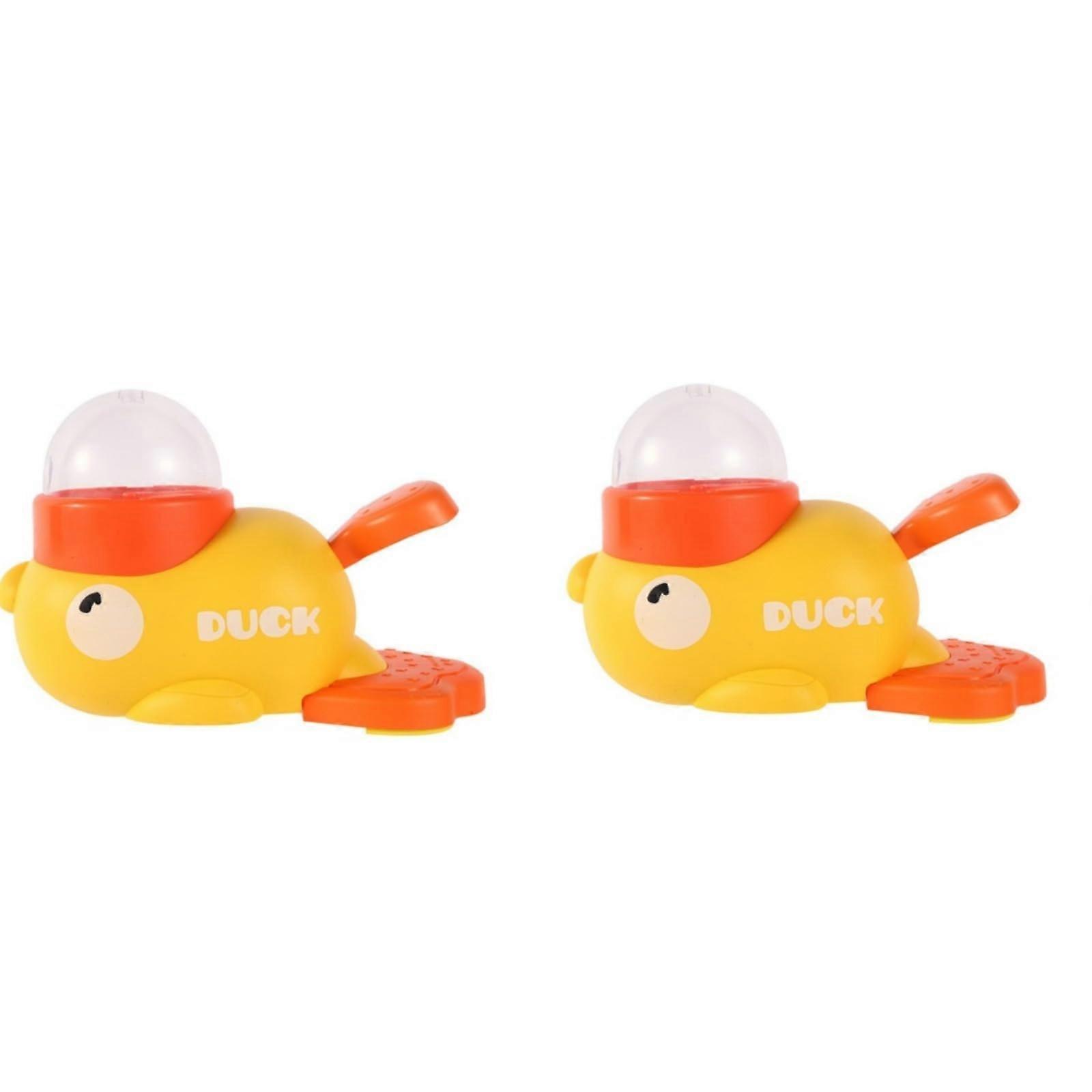 2pcs Dispenser Toy for Dogs, Interactive Duck Shaped Dog Feeder Toy, Easy Clean Dispenser with Dog Food Dispenser Toy