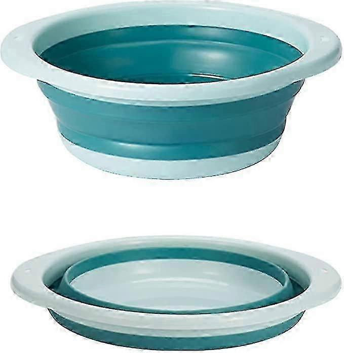 2025 Retractable Basin, Collapsible Basin, Multifunctional Medium Collapsible Round Dish Bowl, Space-saving Portable Collapsible Bowl For Washing Vege