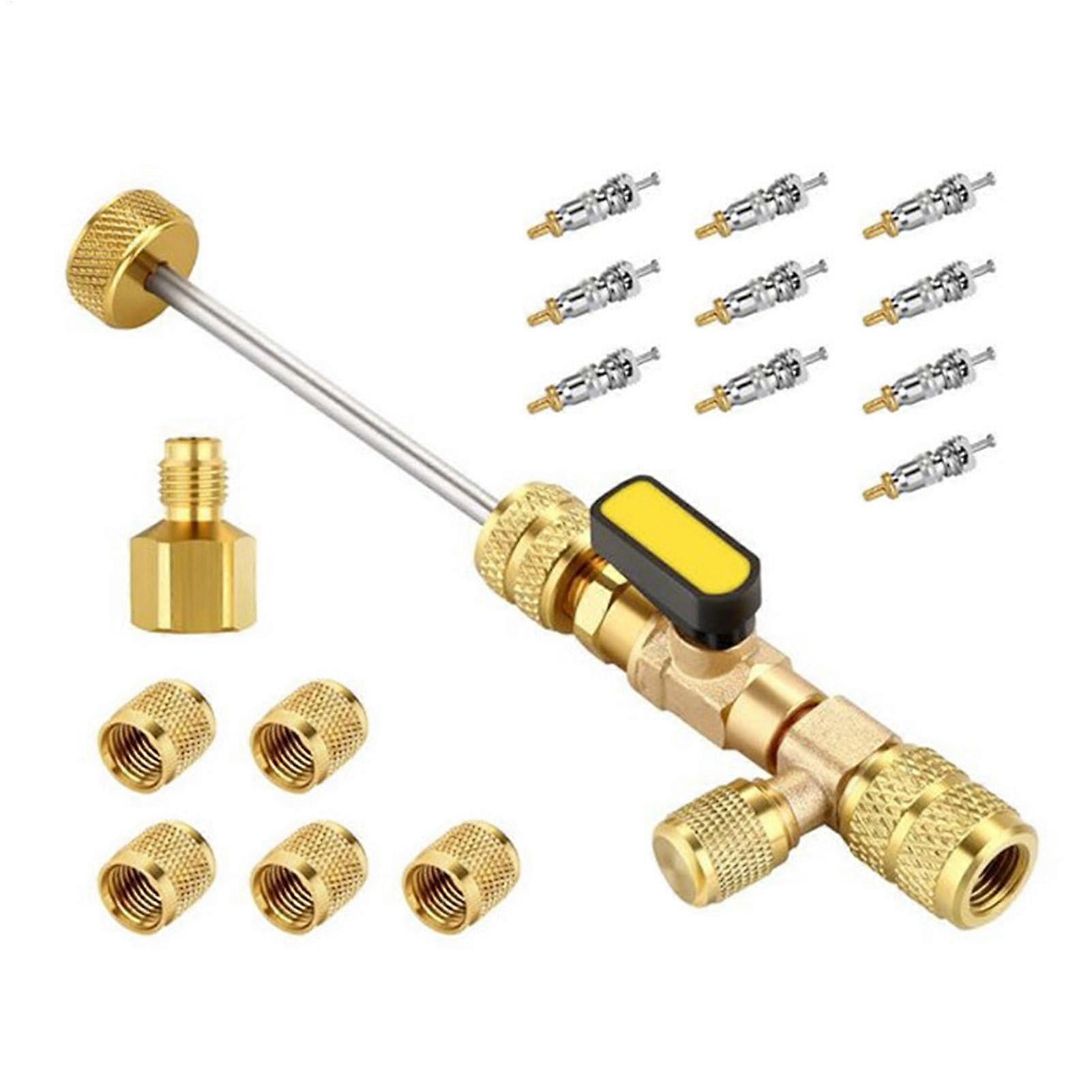 Valve Core Removal Tool for HVAC | Basic Installer for Valve Repair and Cooling Service, Heavy-Duty, Compatible with Standard Valves