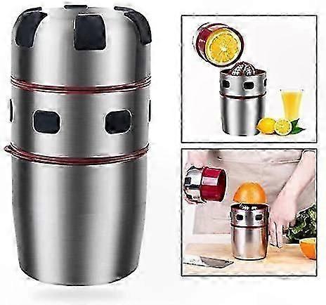 Manual Juicer for Home, Stainless Steel Lemon Squeezer & Fruit Juicer Tool
