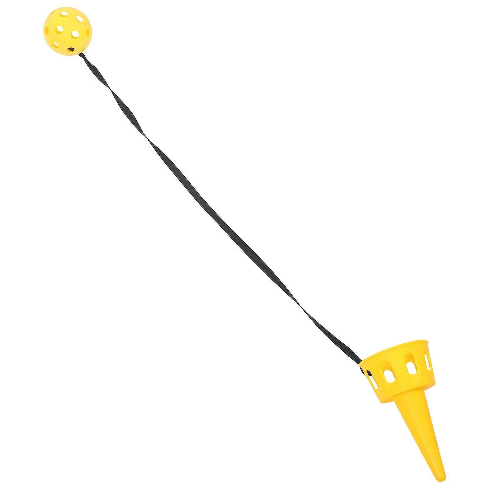 Toss Ball Catch Game with Yellow Scoop – Lightweight & Portable for Indoor Outdoor Play – Enhances Hand Eye Coordination – Great Parent Child